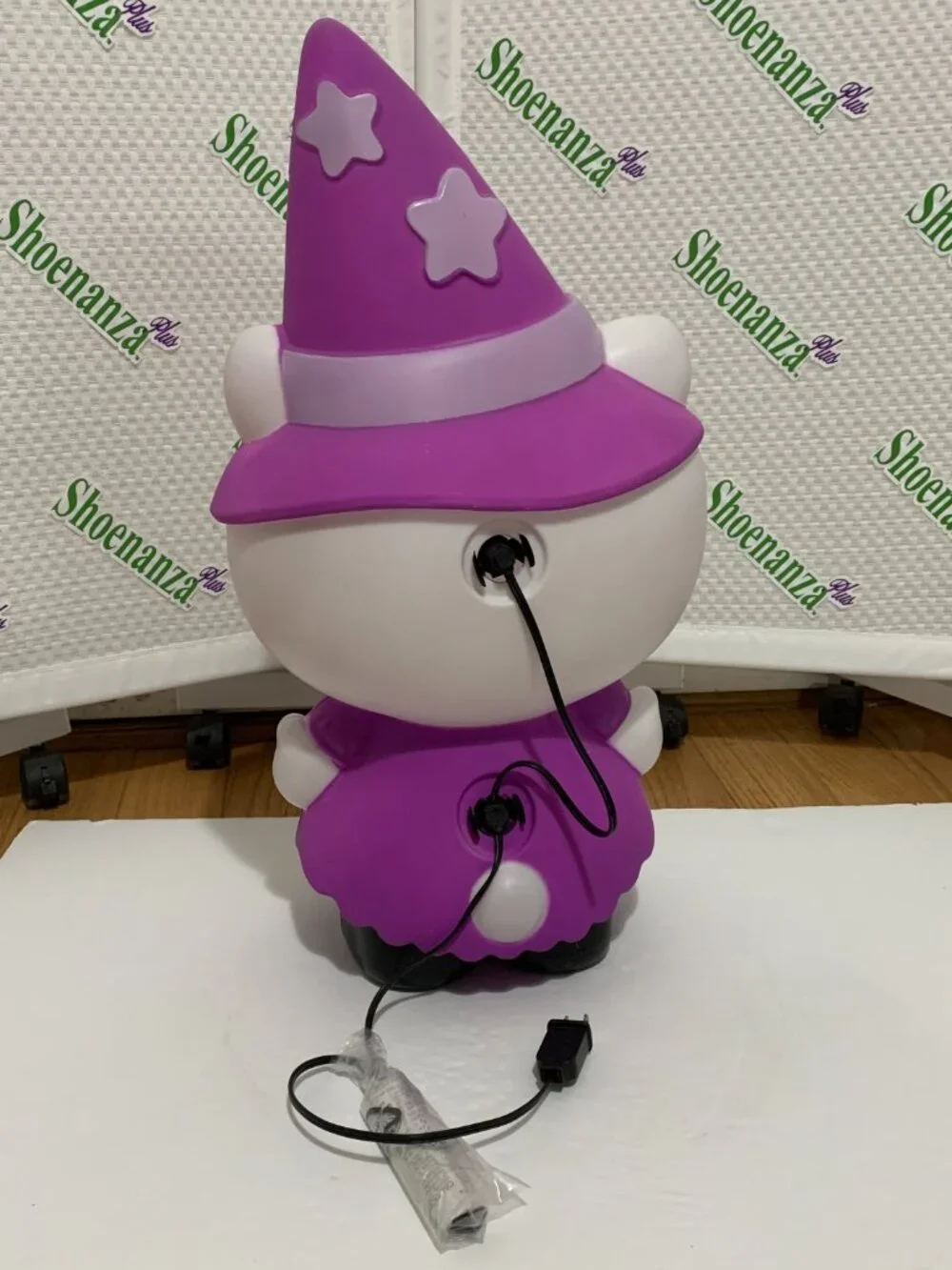 Gemmy Hello Kitty Witch Blow Mold Light Up Halloween Sanrio Decoration 22